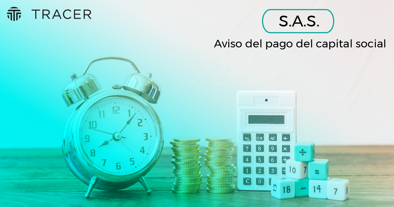 aviso del pago total del capital social de una sas-01